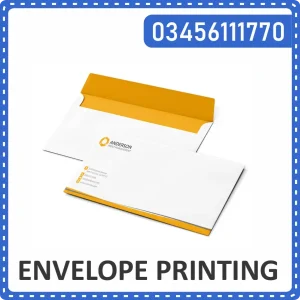 Envelope Printing in Pakistan
