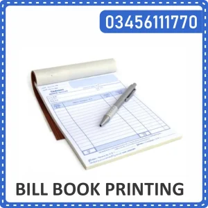 Invoice Book Printing in Pakistan