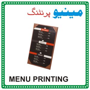 Restaurant Menu Printing in Islamabad