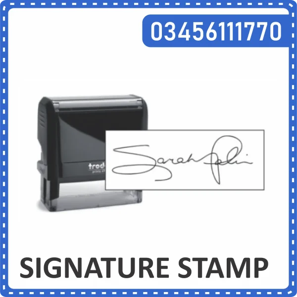 Signature Stamp Maker in Pakistan