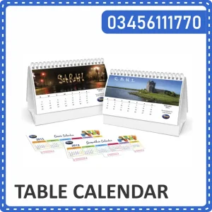 Table Calendar Printing in Pakistan