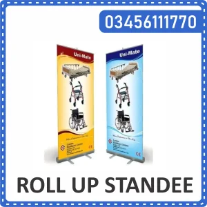 Roll Up Standee Printing in Pakistan