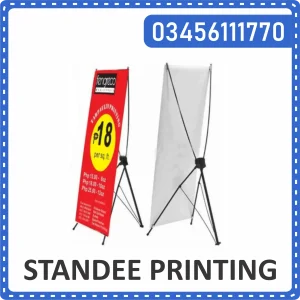 xStandee Printing in Pakistan