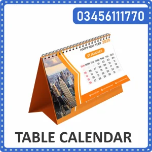 Table Calendar Printing Online in Pakistan