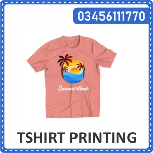 Tshirt Printing Online in Pakistan