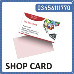Shop Card Printing Online in Pakistan